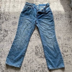 MADEWELL Petite Demi Boot Slim Jeans